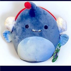 NEW Squishmallow Chandy the Piranha Fish NWT  8”